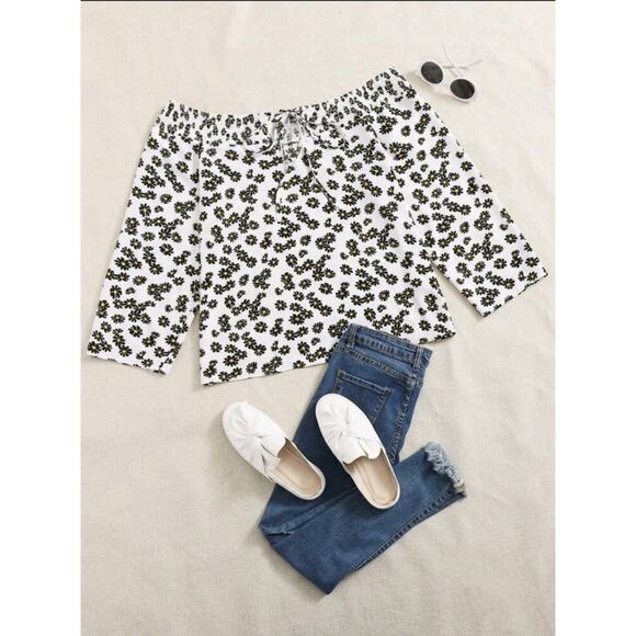 Shein 3XL Shirts Lot of 3 Plus Size Plaid Floral - Picture 10 of 10